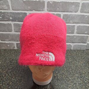 The North Face Hot Pink Knit Womens Beanie Hat One‎ Size